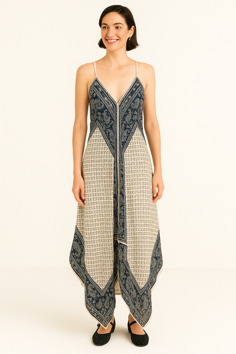 Vestido Zola - Estampado 1 