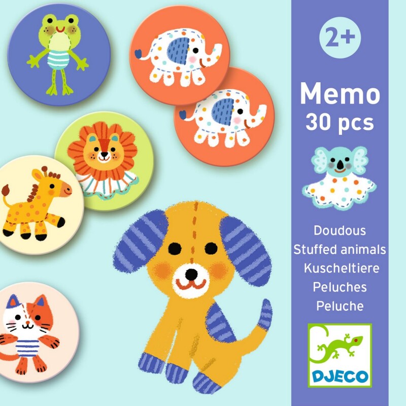 Memo Peluches Djeco Memo Peluches Djeco