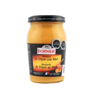Mostaza Con Miel Bornier 210g Mostaza Dijon Con Miel Bor.210