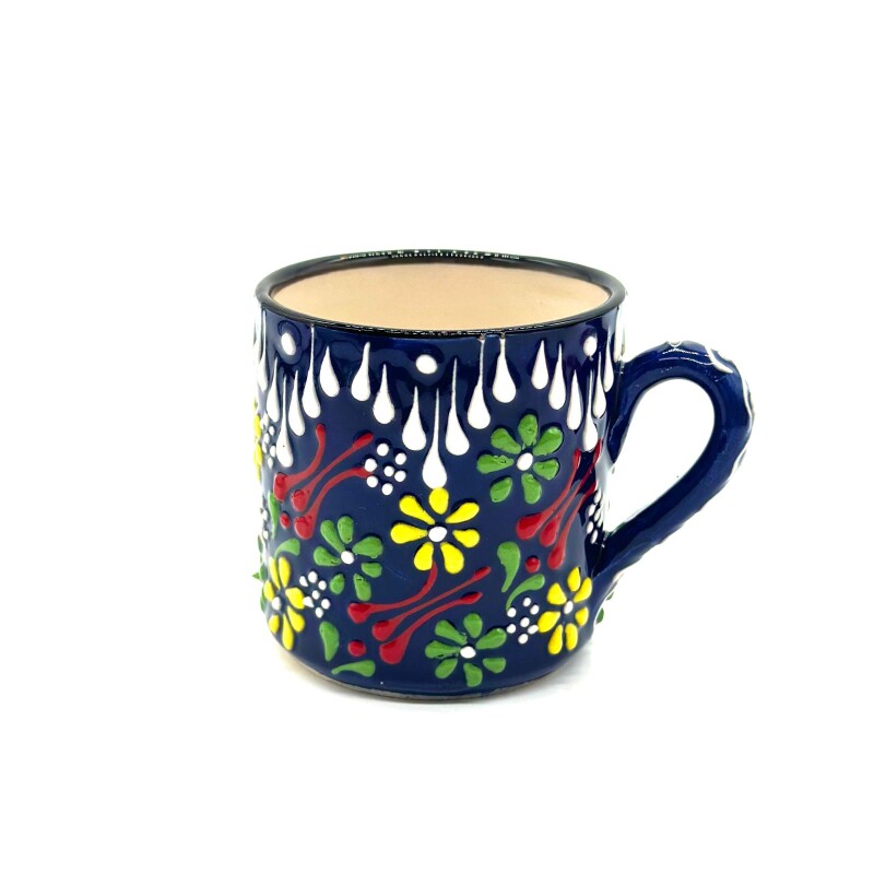 Taza de café cerámica Azul