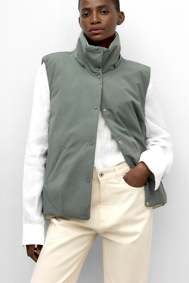 CHALECO REVERSIBLE Multicolor