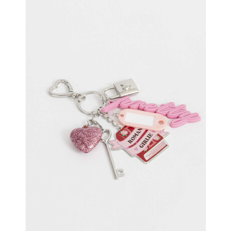 Llavero Y Charm ''in My Romance Era'' Combinacion Multicolor