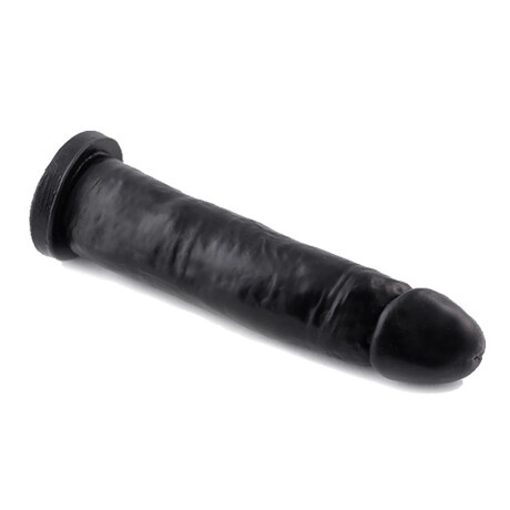 Consolador Géminis Macizo Negro