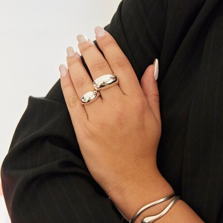 Anillo Chicago N°1 - Plata 925 Anillo Chicago N°1 - Plata 925