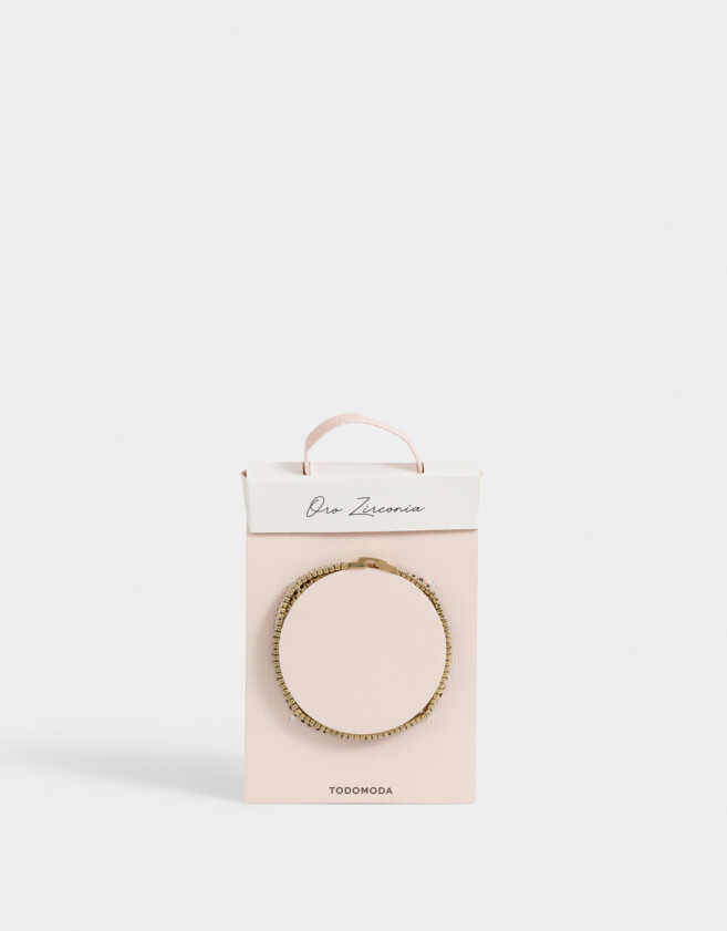 Pulseras Flexibles Premium Gold Pulsera Flexible Bañada En Oro - Dorado