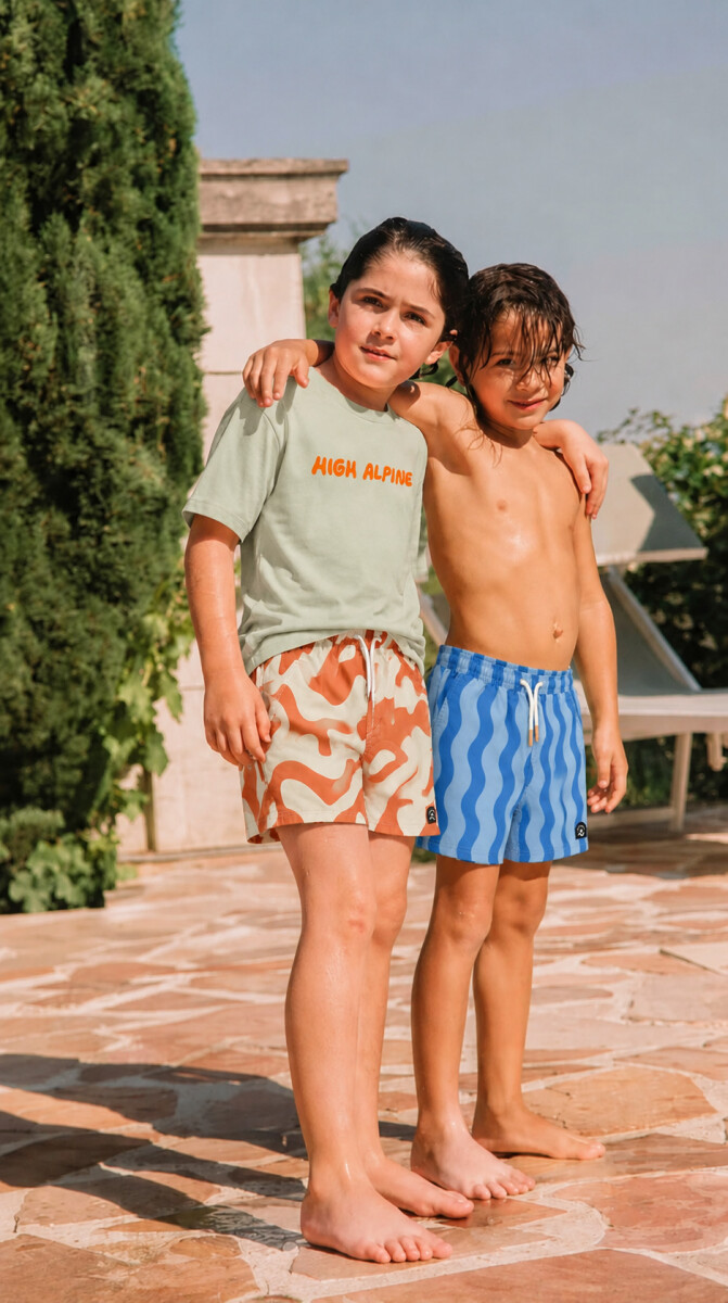 SHORT LIMA PRINT - VARIANTE 1. 