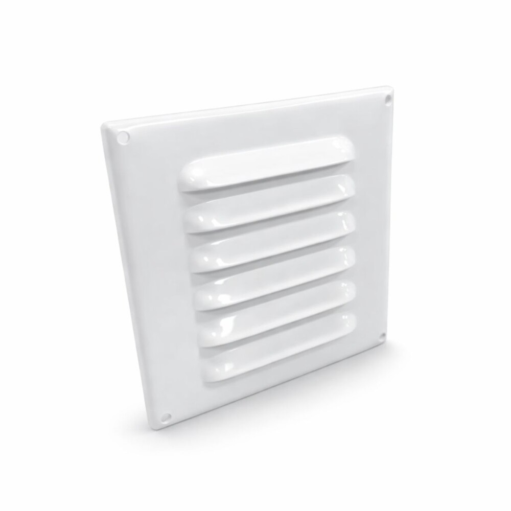 Rejilla ventilación metálica 10x10 Sicflux Grueso c/orificio Rejilla Ventilación Metálica 10x10 Sicflux Grueso C/orificio