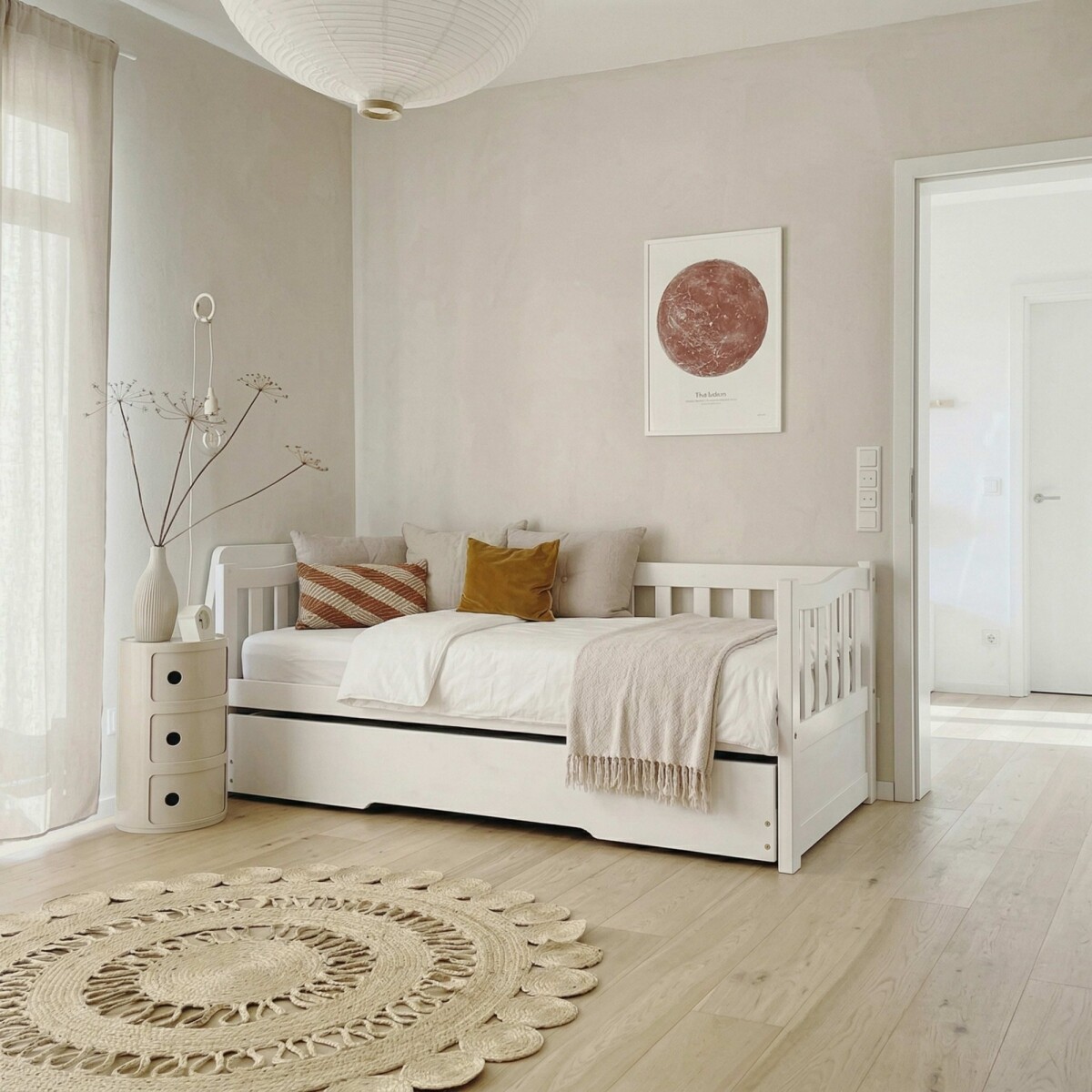 Cama marinera reforzada Linea Parma - Blanca 