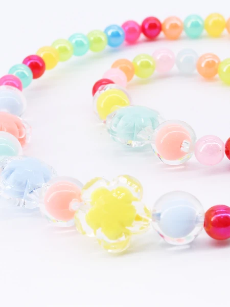 SET COLLAR Y PULSERA MULTICOLOR