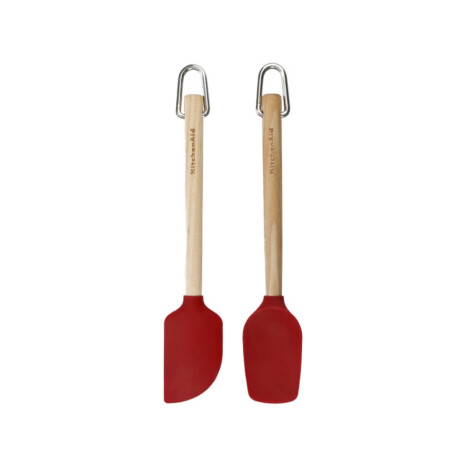 Espátula y Cuchara Rojo Espátula y Cuchara Rojo