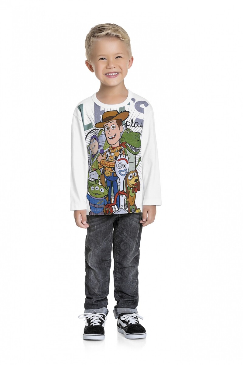 Camiseta para niños Toy Story BLANCO