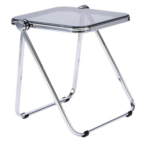 MESA AUXILIAR PET-Y-METAL GRIS SOFÍA