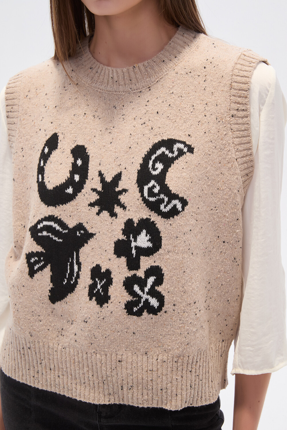 Chaleco Iriette Estampado 1