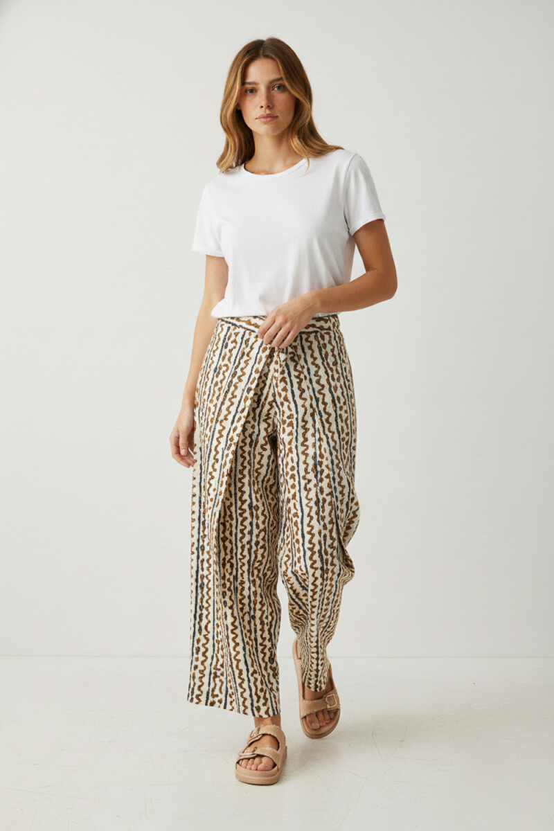 Pantalon Gertrude - Estampado 1 