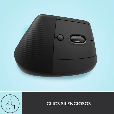 Mouse Logitech Lift Vertical Inalámbrico/Bluetooth Negro