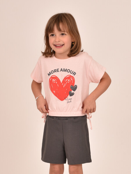 CONJUNTO HEART GRIS OSCURO