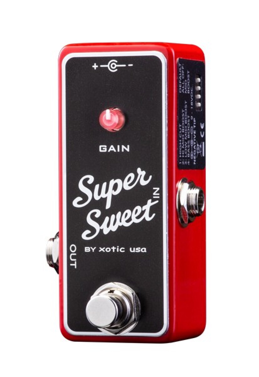 Pedal P/ Guitarra Xotic Ssb Super Sweet Booster 