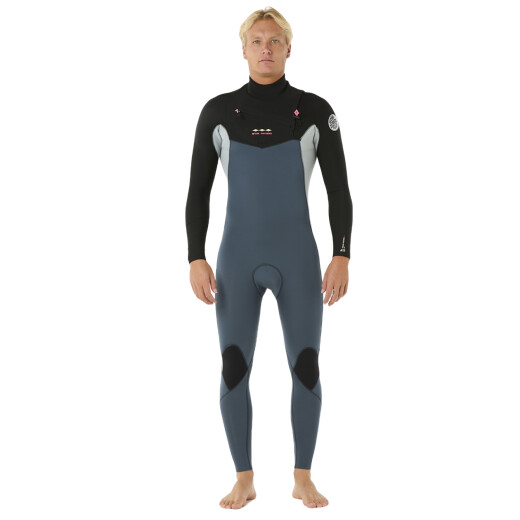 Traje Rip Curl Dawn Patrol Pro Chest Zip 3/2 - Azul Traje Rip Curl Dawn Patrol Pro Chest Zip 3/2 - Azul