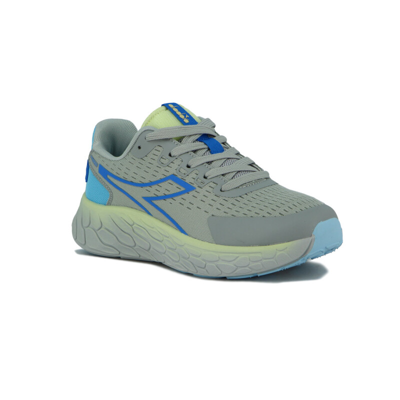 Championes Diadora Freeze Gris-Amarillo