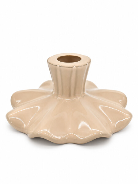 SOPORTE DE MESA DECORATIVO OFF WHITE