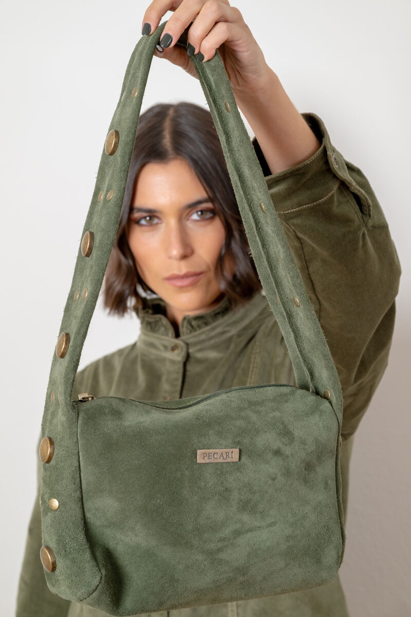 Cartera bohemia Verde