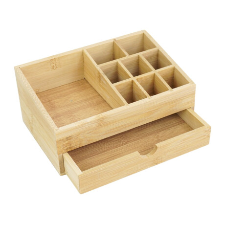 Organizador de bamboo para cosmeticos Organizador de bamboo para cosmeticos
