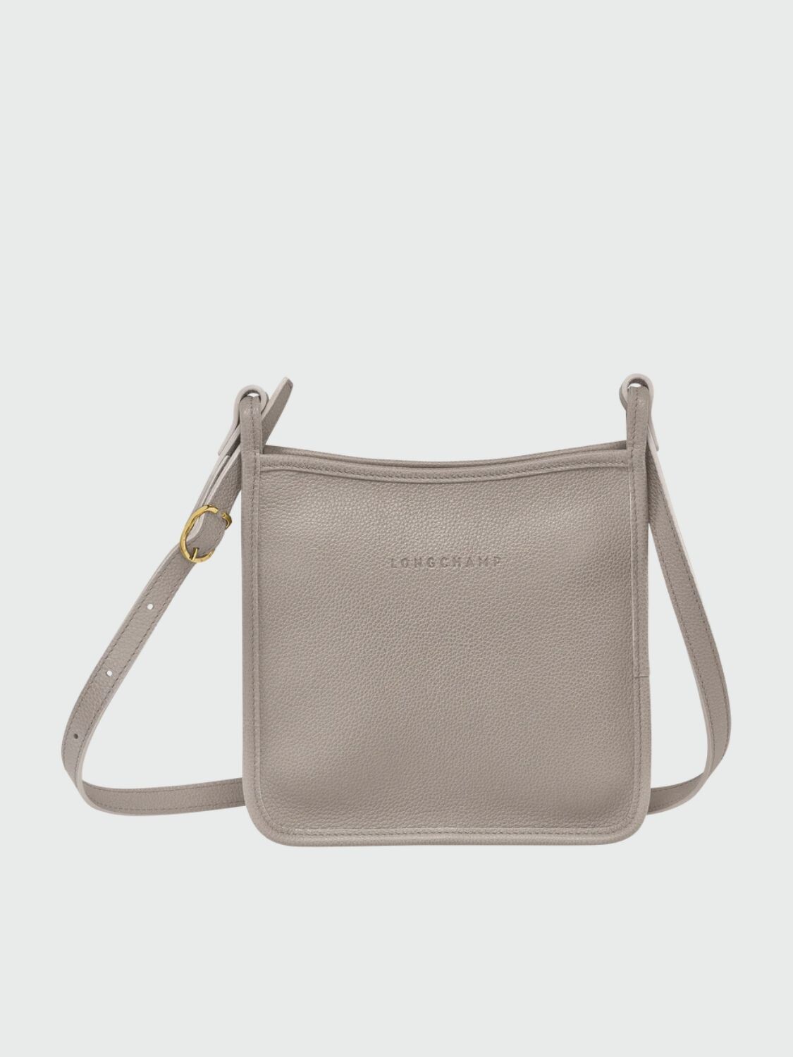 Longchamp -Cartera estilo bandolera, Le Foulonné Gris