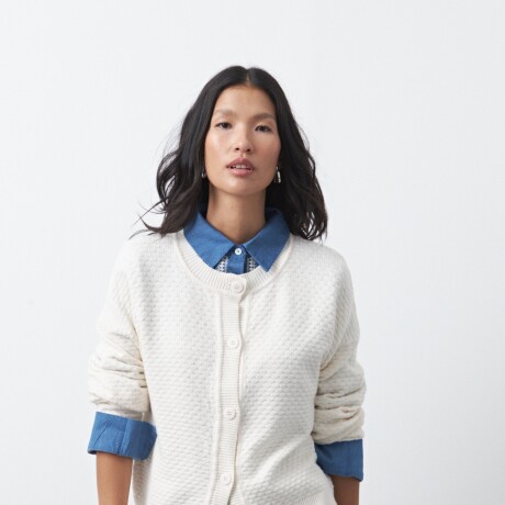 CARDIGAN TEODORA Crudo