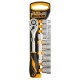 TOLSEN JUEGO LLAVE CRIQUET 1/2 + 10 DADOS MM INDUSTRIAL 12 Tolsen Juego Llave Criquet 1/2 + 10 Dados Mm Industrial 12