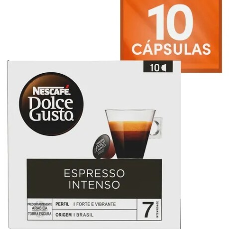 CAPSULAS DOLCE GUSTO NESCAFE ESPRESSO INTENSO X 10 001