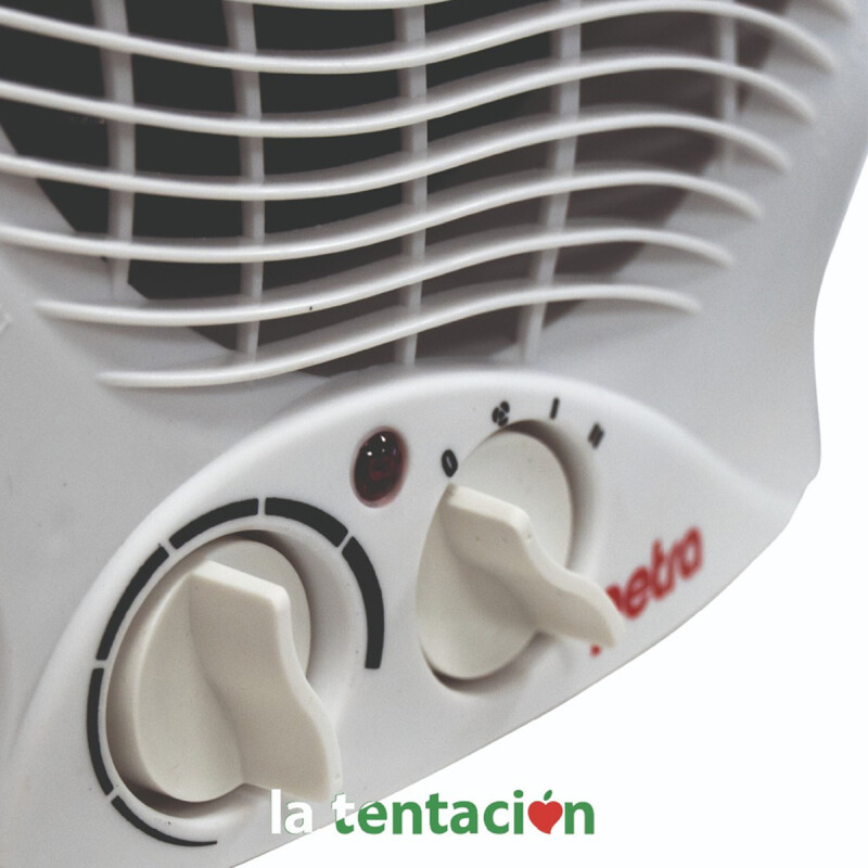 CALOVENTILADOR PETRA 2000w 2 NIVELES CALOR + AIRE FRÍO Caloventilador Petra 2000w 2 Niveles Calor + Aire Frío