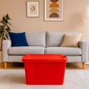 Caja Wenco Fullbox reforzada 75 Litros - ROJO Caja Wenco Fullbox reforzada 75 Litros - ROJO
