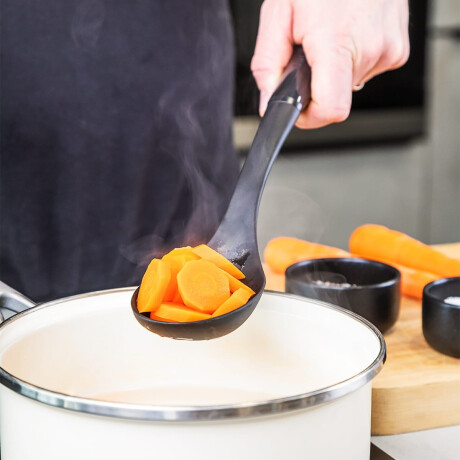 Cuchara de Servir Ranurada Negra 35 cm KitchenAid Cuchara de Servir Ranurada Negra 35 cm KitchenAid