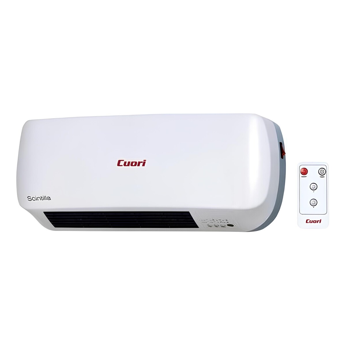 Convector de pared Cuori Scintilla 2000W con control remoto - Blanco 