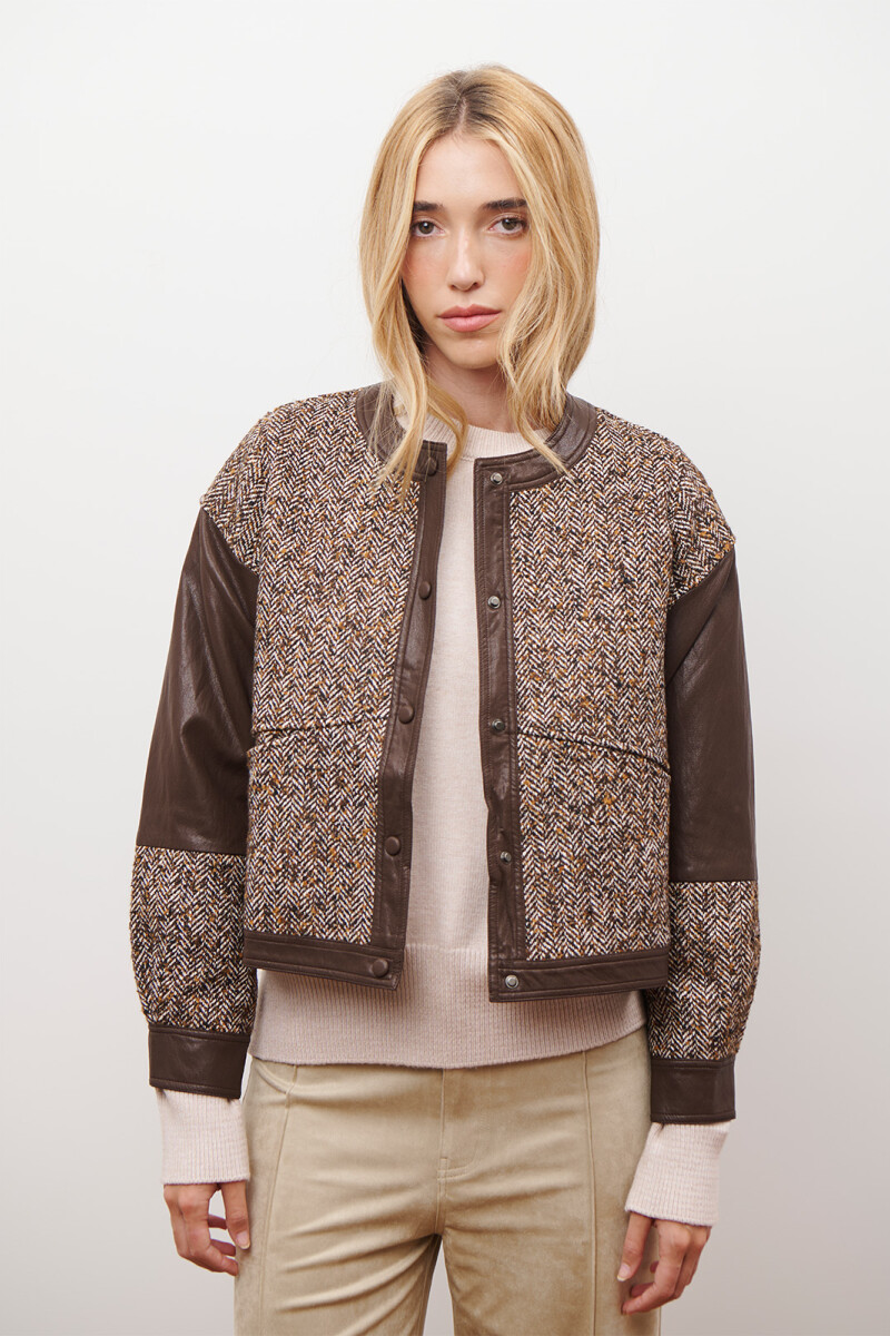 CHAQUETA MIST MARRON