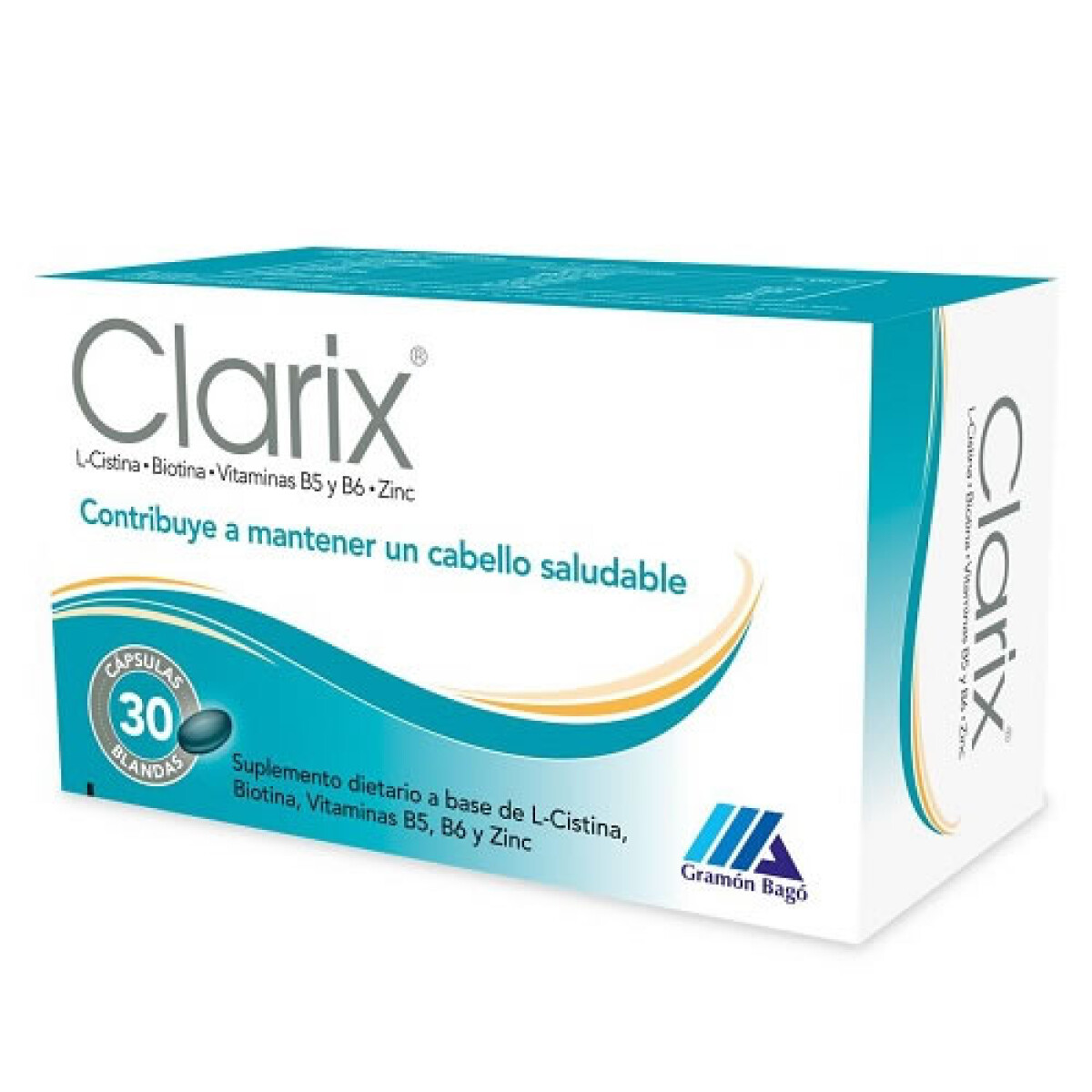 Clarix 30 Cápsulas Blandas – Alivio Natural para Alergias y Congestión