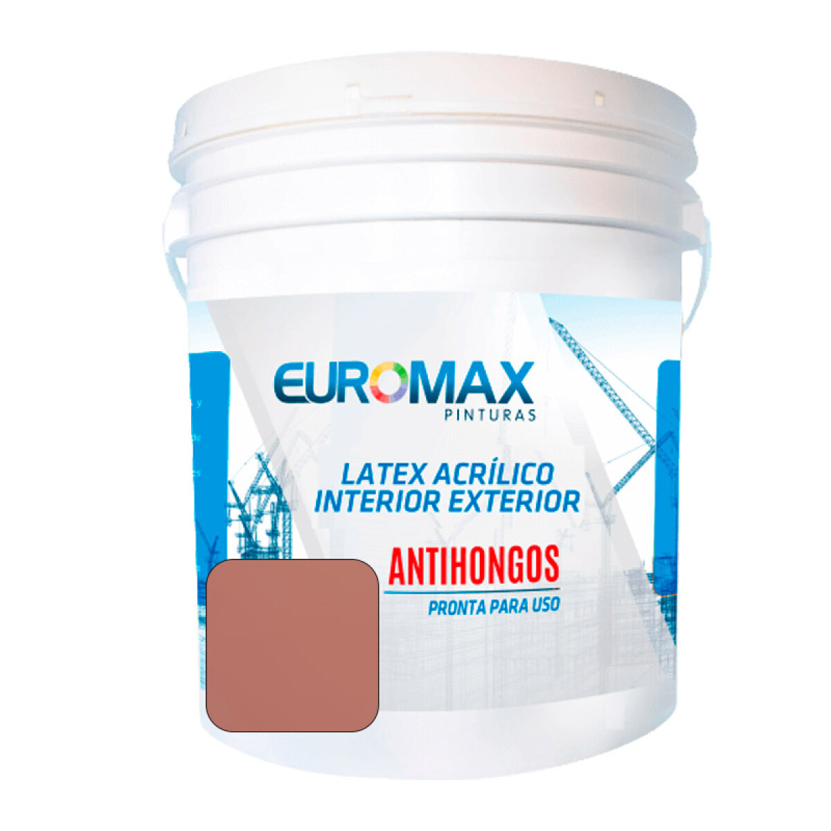 Euromax Latex Acrílico Interior - Exterior (zona protegida) - Mandarina 