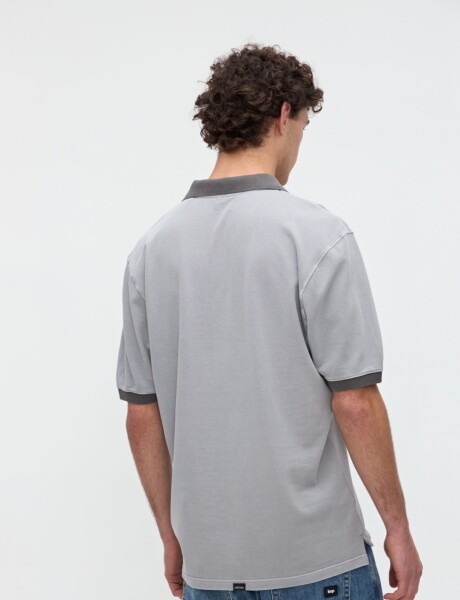 Remera polo Mikko Gris