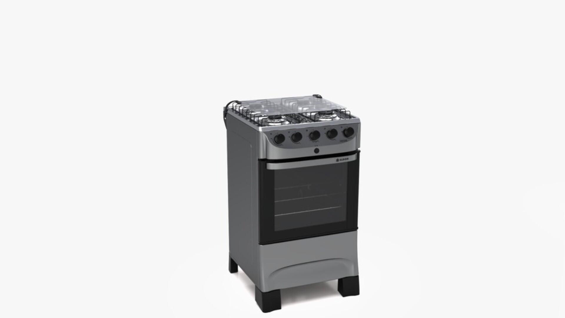 COCINA A GAS 4H HESSE GRIS 