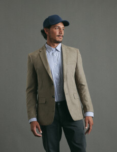 110600 SACO HARRINGTON LABEL Kaki