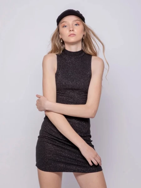 VESTIDO P.CAKE HOLE NEGRO