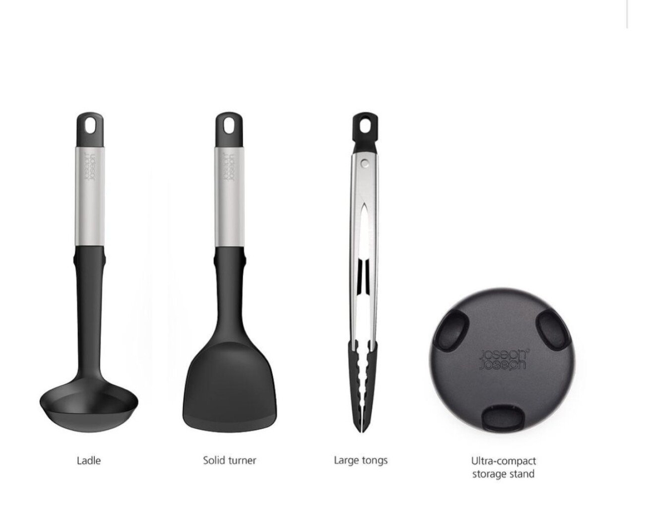 Set de 3 Utensilios Joseph Joseph Elevate™ Fusion con Soporte - Preventa Set de 3 Utensilios Joseph Joseph Elevate™ Fusion con Soporte - Preventa