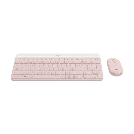 Combo Teclado y Mouse Logitech Inalámbrico MK470 Rosa Combo Teclado y Mouse Logitech Inalámbrico MK470 Rosa