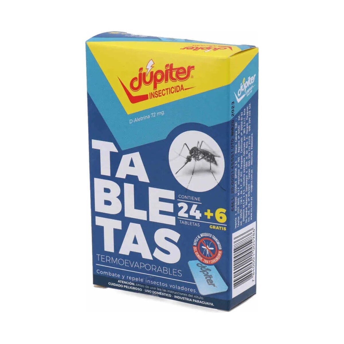 JUPITER TABLETAS 24+6 