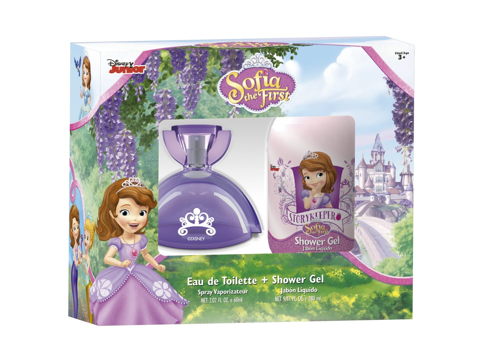 Set Disney Princesita Sofia Edt 60 Ml. + Shower Gel 