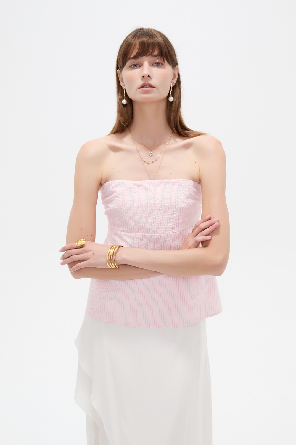 Tops Eiame Rosa Claro