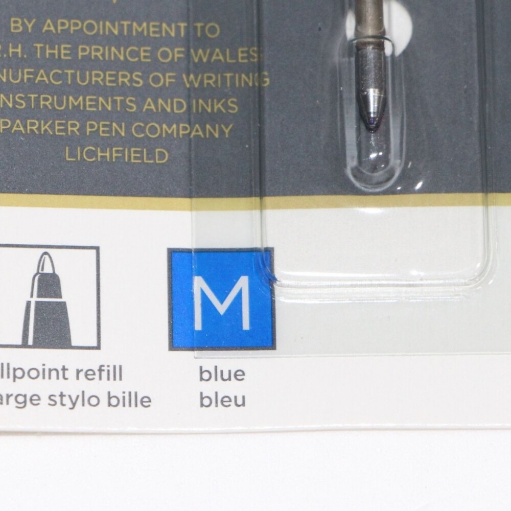 REPUESTO BOLIGRAFO PARKER COLOR AZUL TAMAÑO M REPUESTO BOLIGRAFO PARKER COLOR AZUL TAMAÑO M