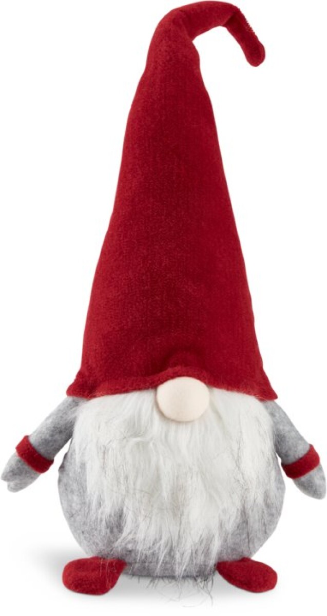 Duende navideño HERMOD Ø15 x Al53 cm rojo 