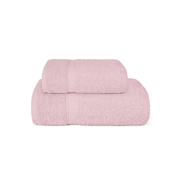 JUEGO 2 TOALLAS LANCASTER ROSA PERLA