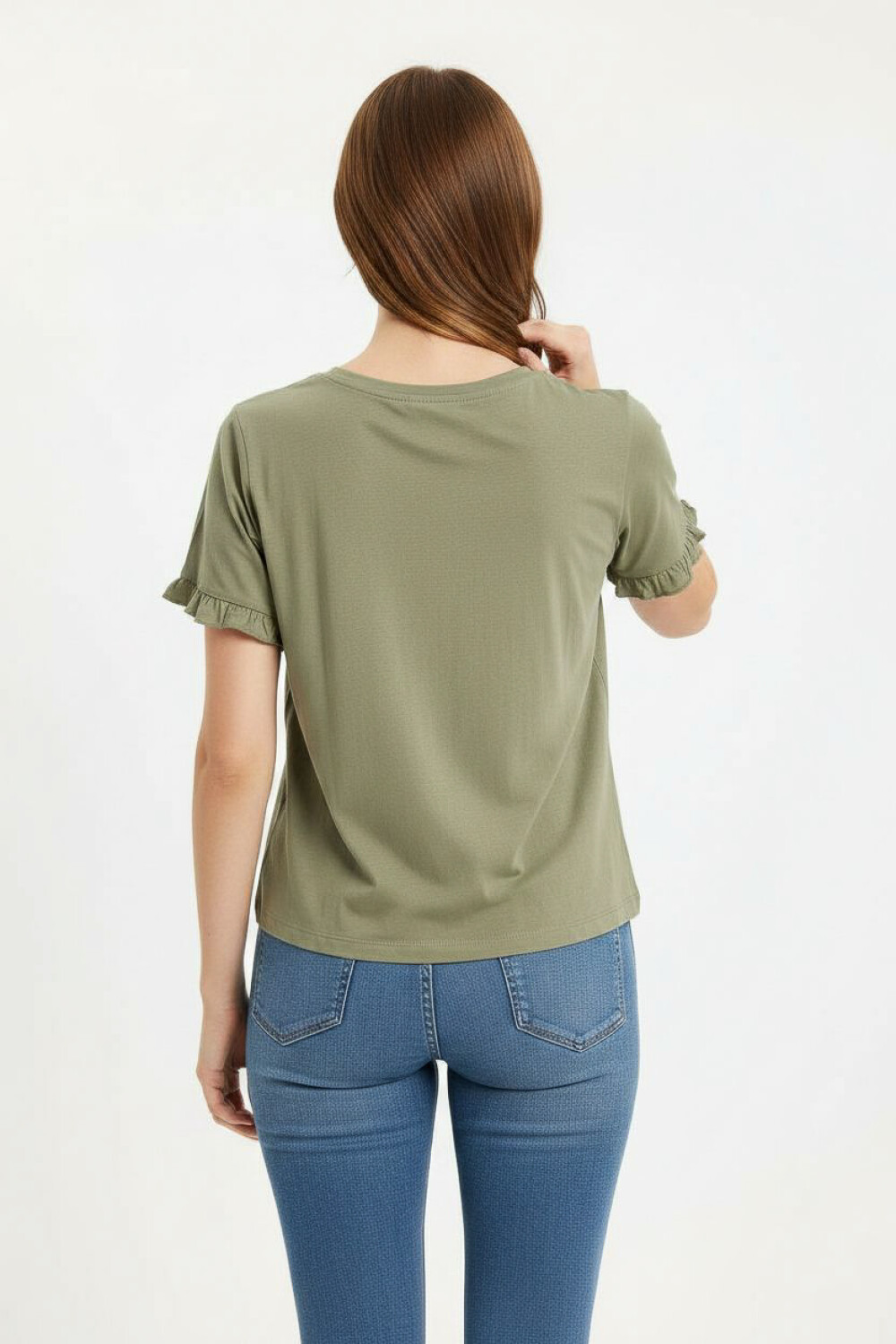 Remera Marly Verde Grisaceo